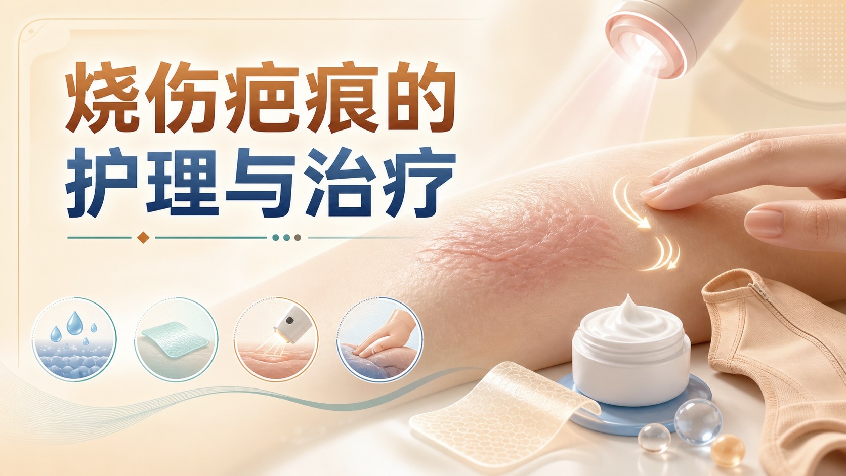 烧伤疤痕的护理与治疗